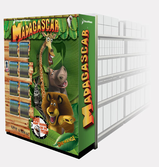 Madagascar End Cap POP